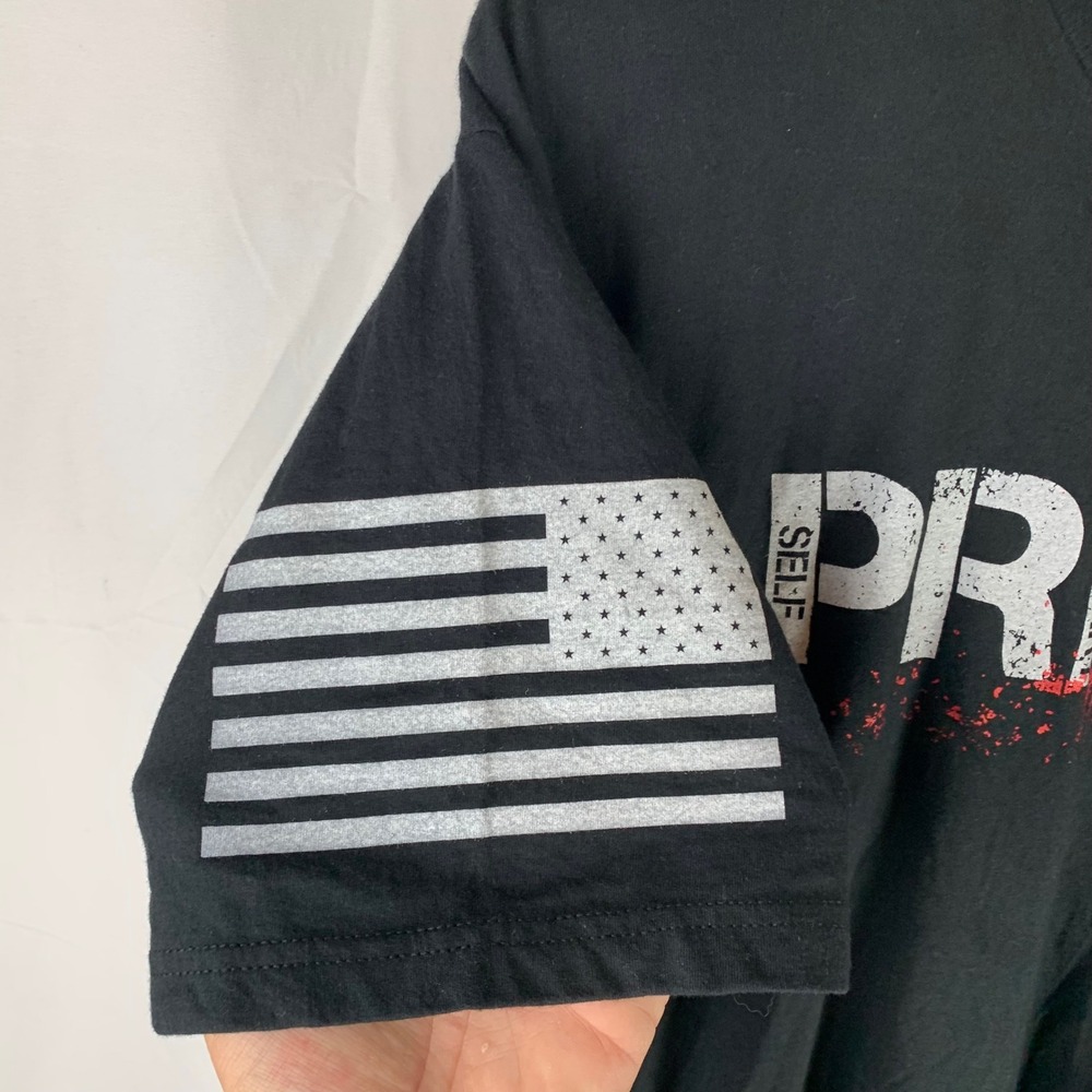 Grunt Style T-Shirt Mens XXL (XL) Black Pride Military Country Patriotic Graphic - Picture 5 of 9